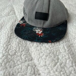 Vans Gray and Floral Cap